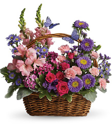 Country Basket Blooms from Victor Mathis Florist in Louisville, KY